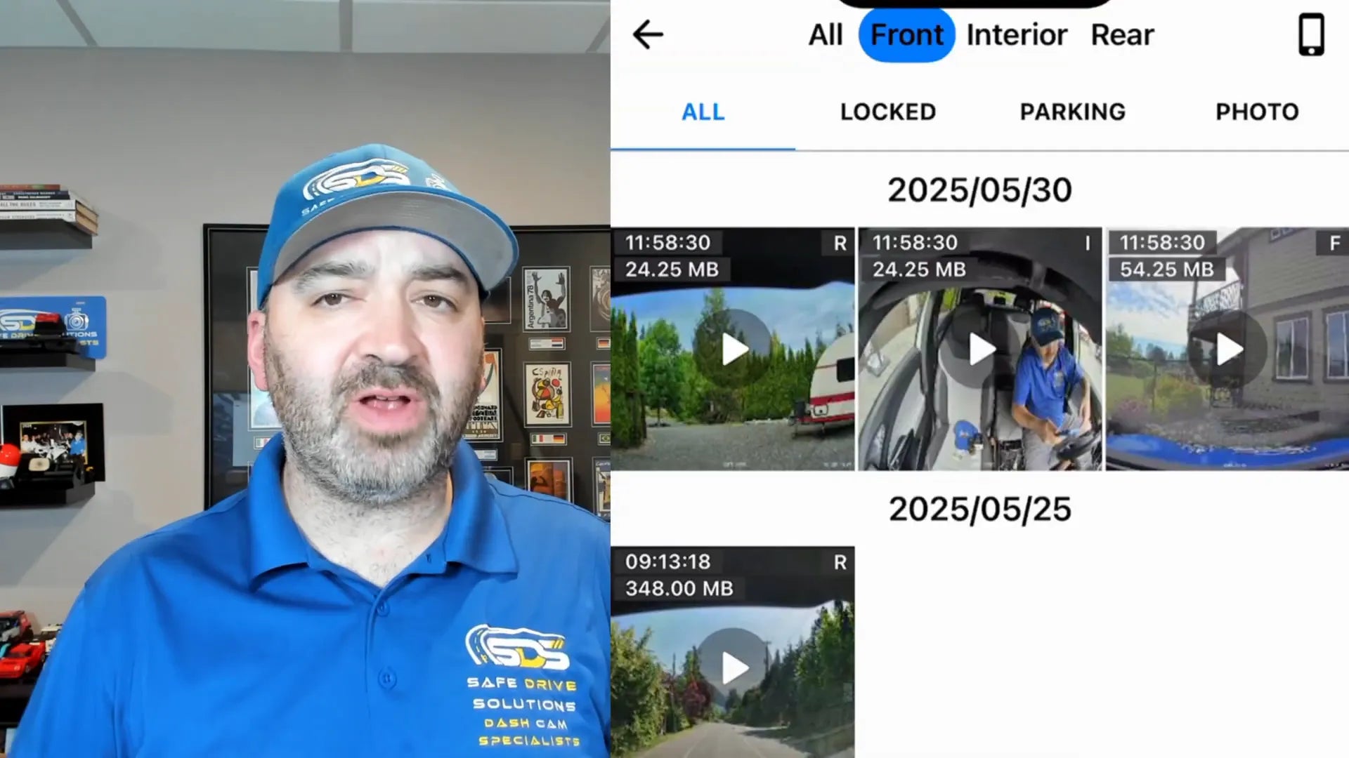 Viofo A329S Multiplex Video Feature: Combine Dash Cam Views ...