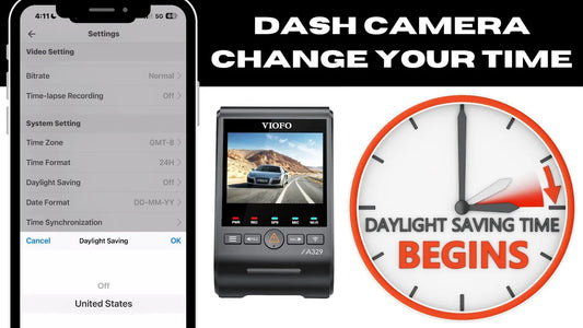 Adjusting Your Dash Camera for Daylight Savings Time