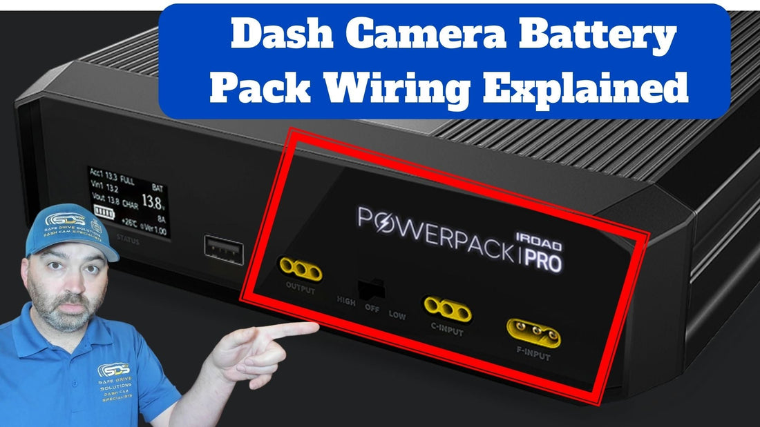 Connecting the IROAD Powerpack Pro 12 to Your Dash Cam