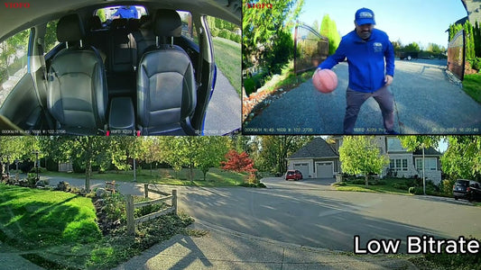 Low Bitrate Dash Camera Parking Mode