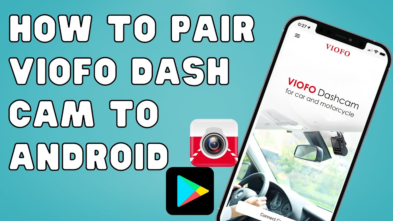 Load video: How To Pair Your Android Phone to Viofo Dash Cam