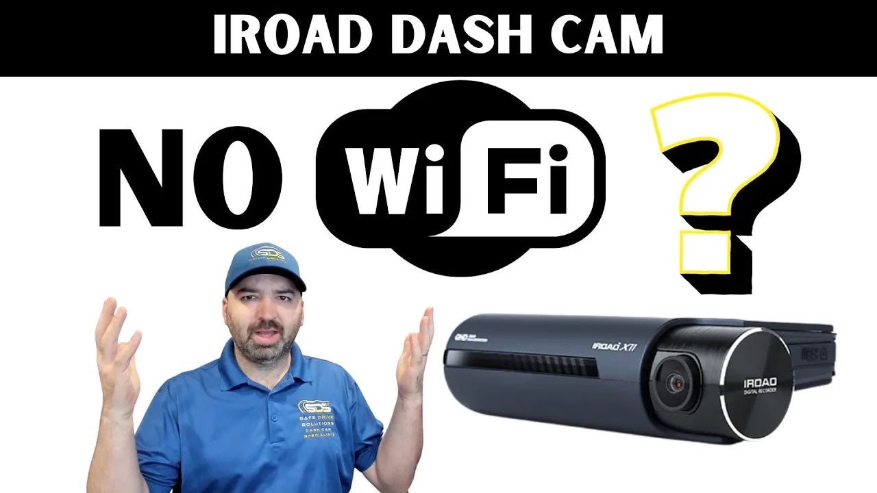 Load video: IROAD Dash Cam Wi-Fi is not working