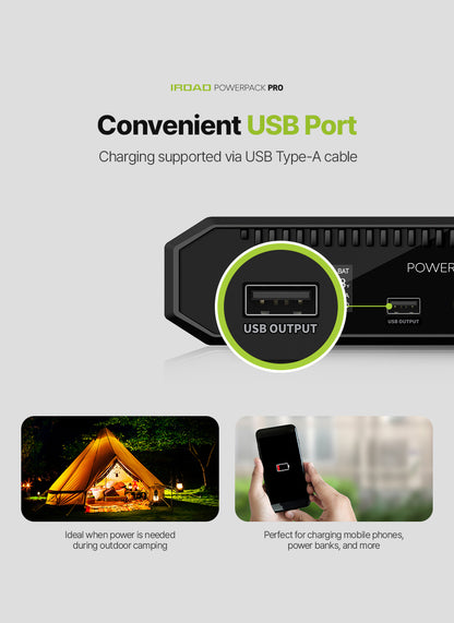 IROAD Powerpack Pro 15 Battery Pack