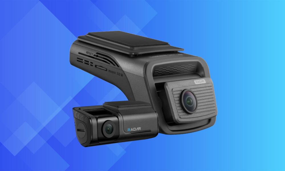 thinbkware u3000 pro front and rear dash camera