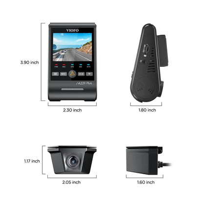 Viofo A229 Plus Exterior Camera Bundle