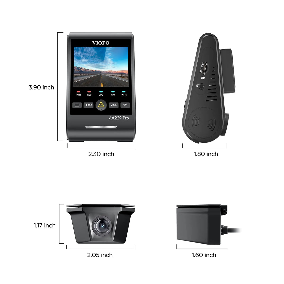 Viofo A229 Pro Exterior Camera Bundle