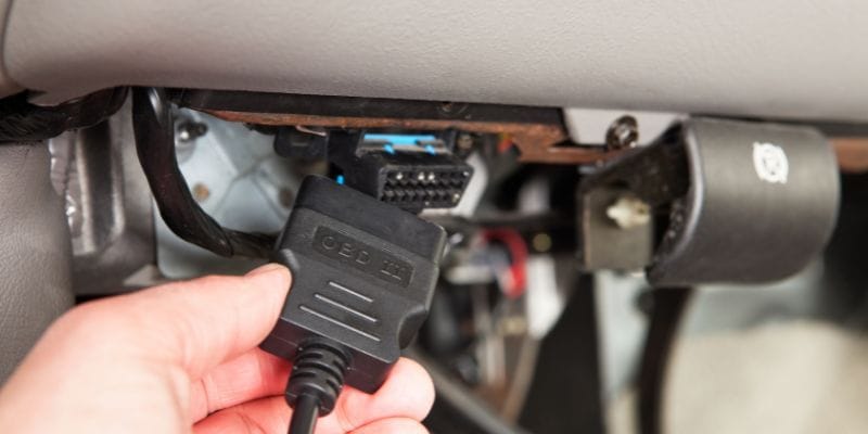 obd 2 cable plug in