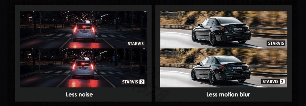 Sony Starvis 1 vs STARVIS 2 comparison