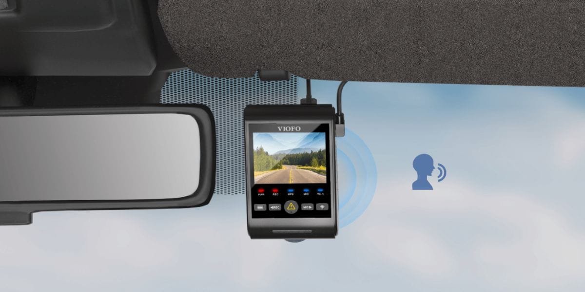 shop dash cams viofo mounted on windshield