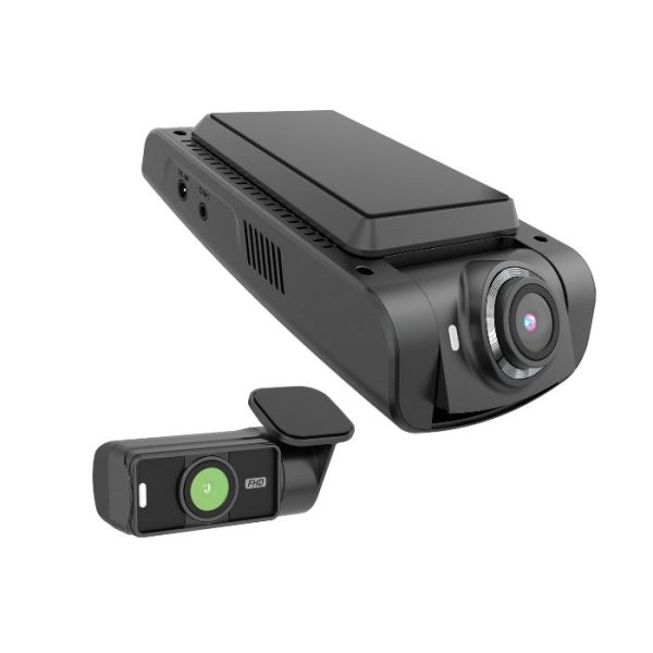 Vueroid dash cam front and rear